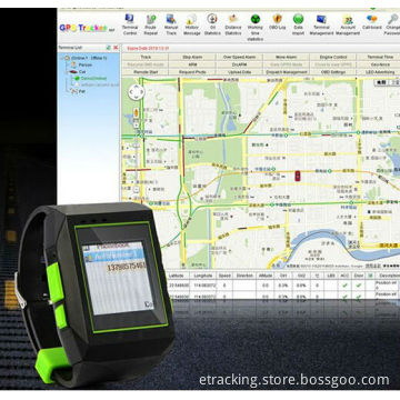 Coban Wrist Watch GPS Tracking Device for Kids Personal Older GPS301, Mobile Phone Listening Device